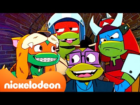 Capa de Tartarugas Ninja | Momentos MAIS ENGRAÇADOS de Tartarugas Ninja: Histórias Mutantes! 😆 | Nickelodeon