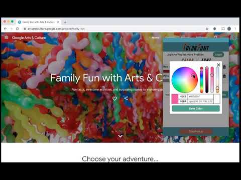 ColorFont - Color and Font Picker