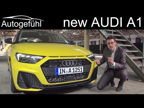 All-new Audi A1 Sportback REVIEW premiere 2019 - Autogefühl
