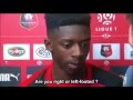 Ousmane Dembele funny interview