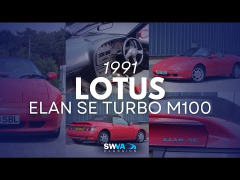 LOT 39 - Lotus Elan SE Turbo M100 1991 | SWVA Summer 2025 Classic & Performance Auction