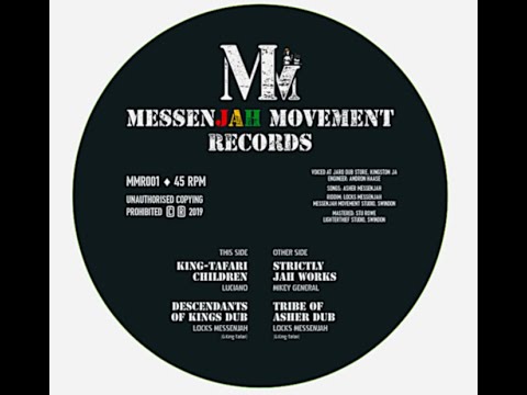 Mikey General - Strictly Jah Works / Locks Messenjah - Tribe of Asher Dub 12"