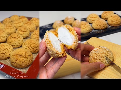 CREAM PUFF (CHOUX AU CRAQUELIN) Recipe