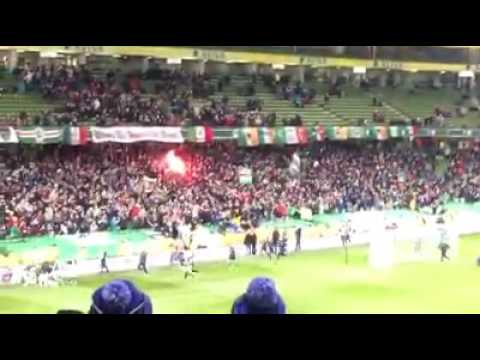 Cork City 1 Dundalk 0: FAI Cup Final 2016 goal from reverse angle