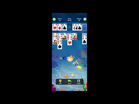 Solitaire Klondike Fish (by Solitaire Aquarium) - classic card game for Android and iOS - gameplay. - YouTube