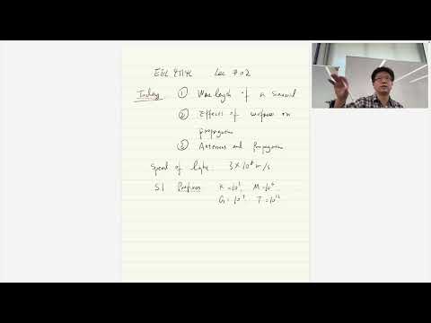 EEL4514C Communication Systems and Components, Fall 2026, Lecture 02