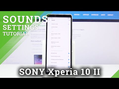 How to Enable Charging Sounds in SONY Xperia 10 II – Turn Off Charging Sounds
