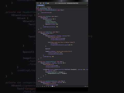 🧩 SwiftUI Dashboard UI Kit