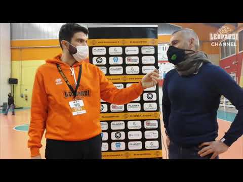 #LeopardiChannel | Coach Wannes Pomelari dopo Planet Smart City BEA - Pall. Chivasso