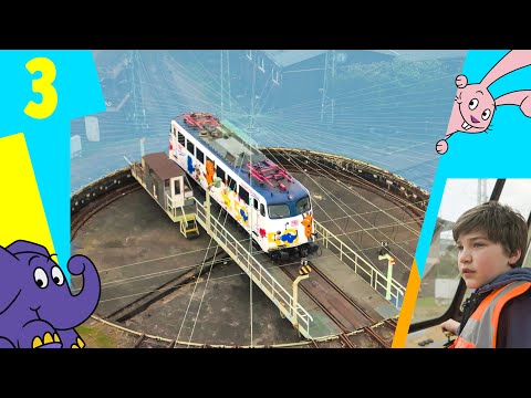 Moritz und die Maschinen: Lok - Wie funktioniert eine Drehscheibe?(3/5)| Der Elefant | WDR