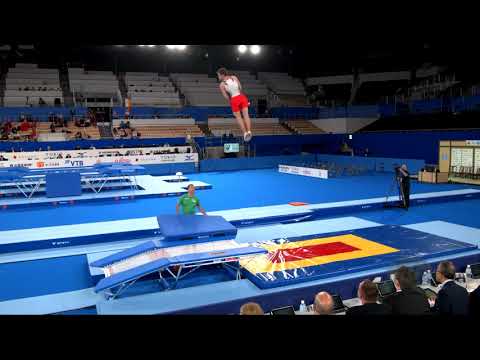 SAMPAIO ROMAO Tiago (POR) M - 2019 Trampoline Worlds, Tokyo (JPN) - Qualification Double Mini R2