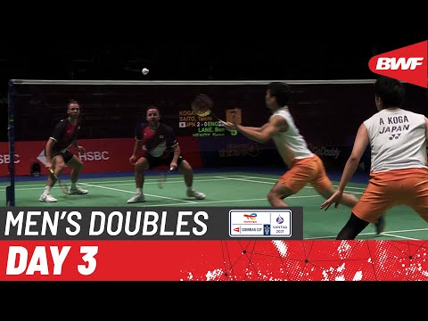 TotalEnergies BWF Sudirman Cup 2021 | Koga/Saito (JPN) vs Lane/Vendy (ENG) | Group D