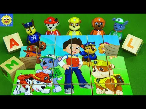 Paw Patrol Weebles Toys Educational Alphabet Blocks Puzzle Best Learning Videos for Kids