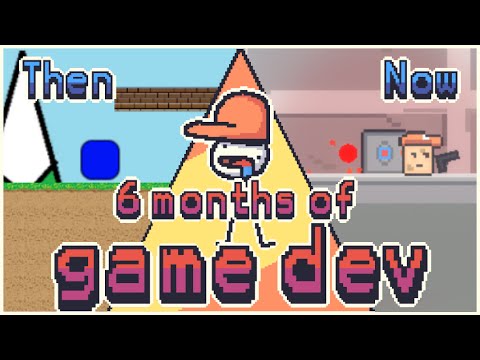 6 Months Of Game Development In Unity | All the games I made in Unity
