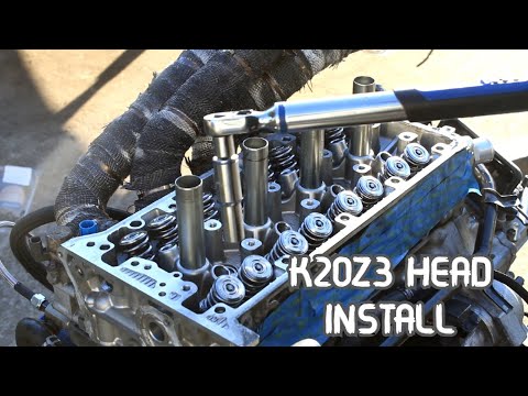 INSTALLING K20Z3 CYLINDER HEAD/ARP HEAD STUDS | NATURE OF THE BEAST EP:4