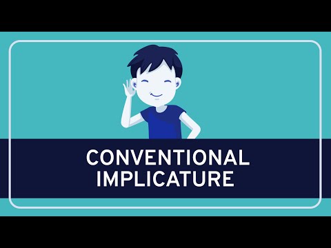 PHILOSOPHY - Language: Conventional Implicature [HD]