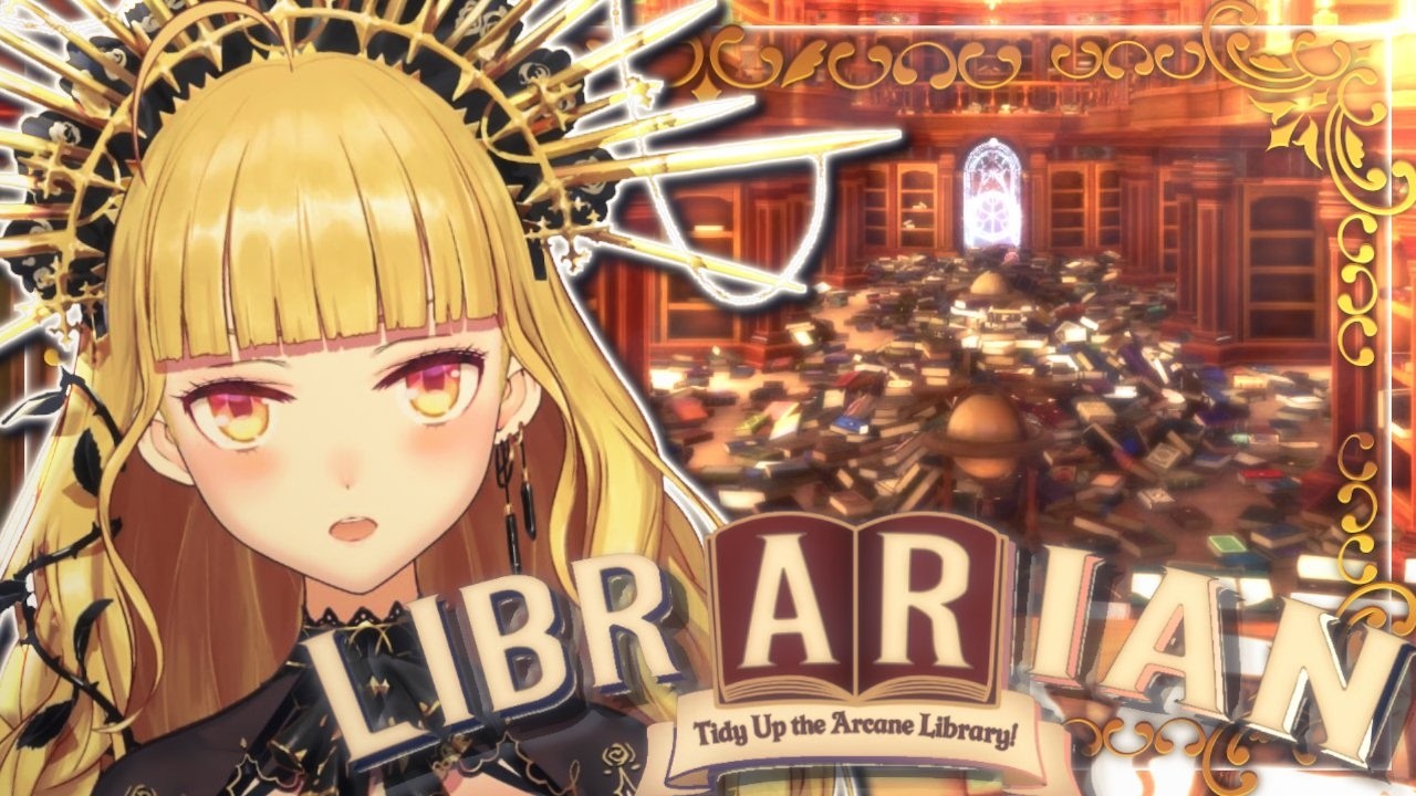 【LIBRARIAN】魔法図書館の本の整理を始めます【にじさんじ/鷹宮リオン】