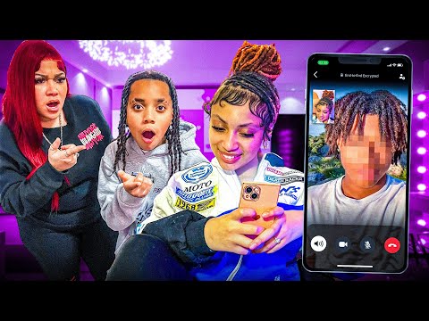 SISTER GETS CAUGHT ON THE PHONE WITH HER NEW CRUSH😍😩 | BAD SIBLINGS S3 EP6
