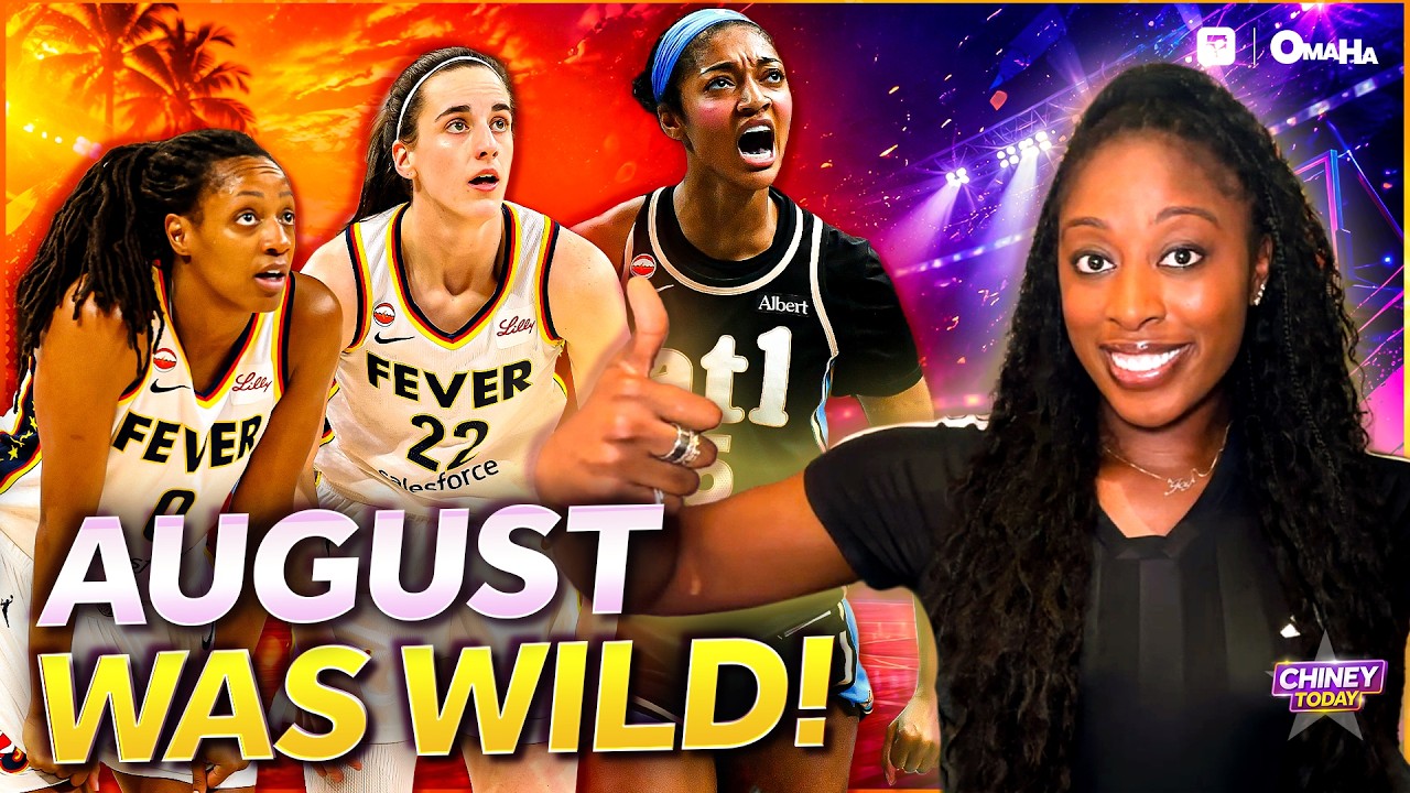 August Was WILD in the WNBA: Caitlin Clark Buckets, Angel Reese Rebounds & More | Chiney Today