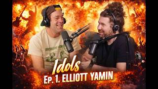 Elliott Yamin sits with Stevie Wonder on IDOLS