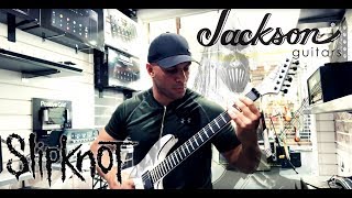Video thumbnail for Jackson Pro SL2 - Mick Thomson  (Signature Guitar) Slipknot Riffs by Sovereign King