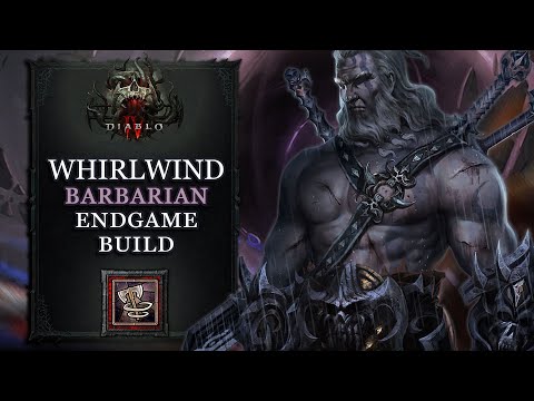 Diablo 4 - Whirlwind Barbarian Build - Season 1 Barber hearts  - Skills & Gear Guide!
