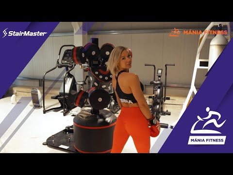 Szabó Nikolett és a StairMaster Boxmaster - Boxtorony