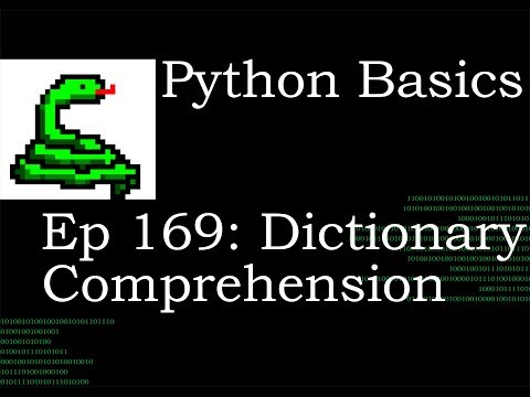 Easy Python Using Dictionary Comprehensions