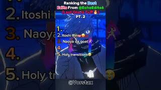 Ranking the Best Edits From @EchoEdits6 PT. 2 ||#rankings #rankingshort #edits #subscribeformore