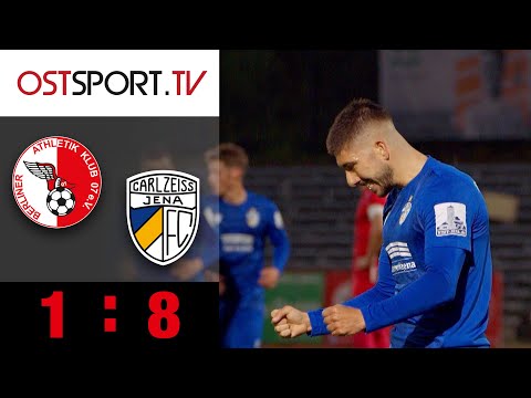 Tor-Wahnsinn! Carl Zeiss zerstört den BAK: Berliner AK - Carl Zeiss Jena 1:8 | Regionalliga Nordost