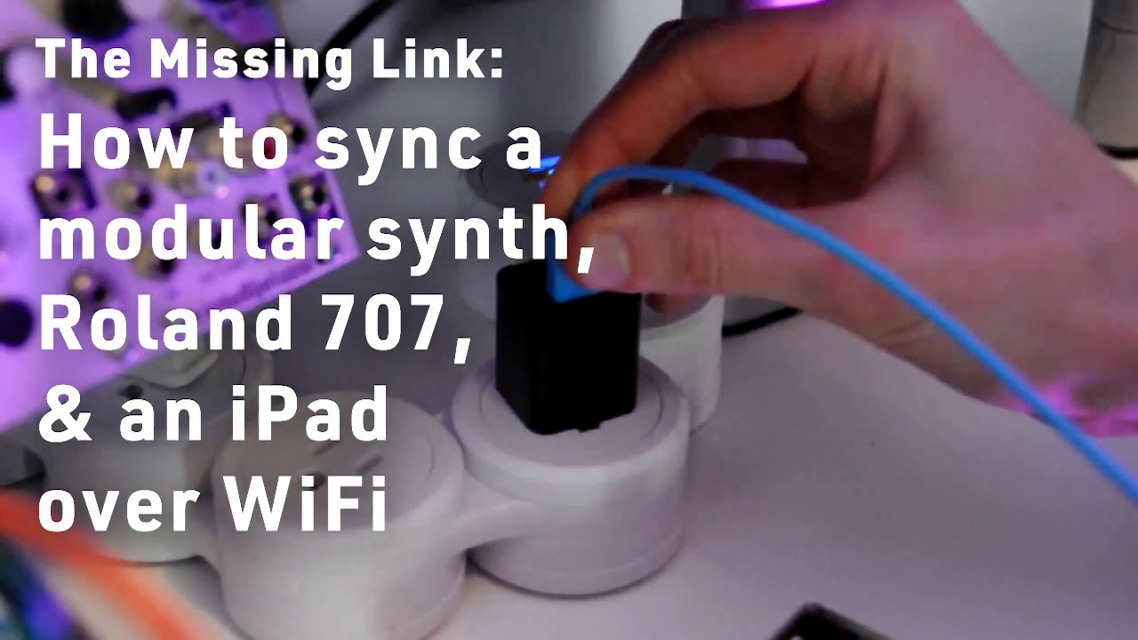 The Missing Link: Modular Clock Generator with Ableton Link integration - YouTube