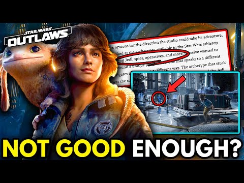 Is Star Wars Outlaws Open World Gameplay & Story NOT Good Enough?