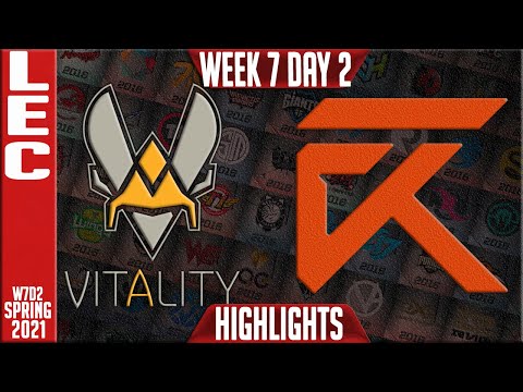 VIT vs XL Highlights | LEC Spring 2021 W7D2 | Vitality vs Excel