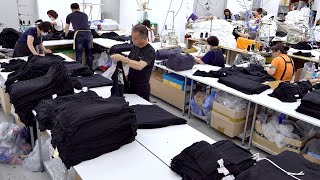 How to Mass Produce Tens of Millions of Graphic T-Shirts! Modern T-Shirt Manufacturing Factory