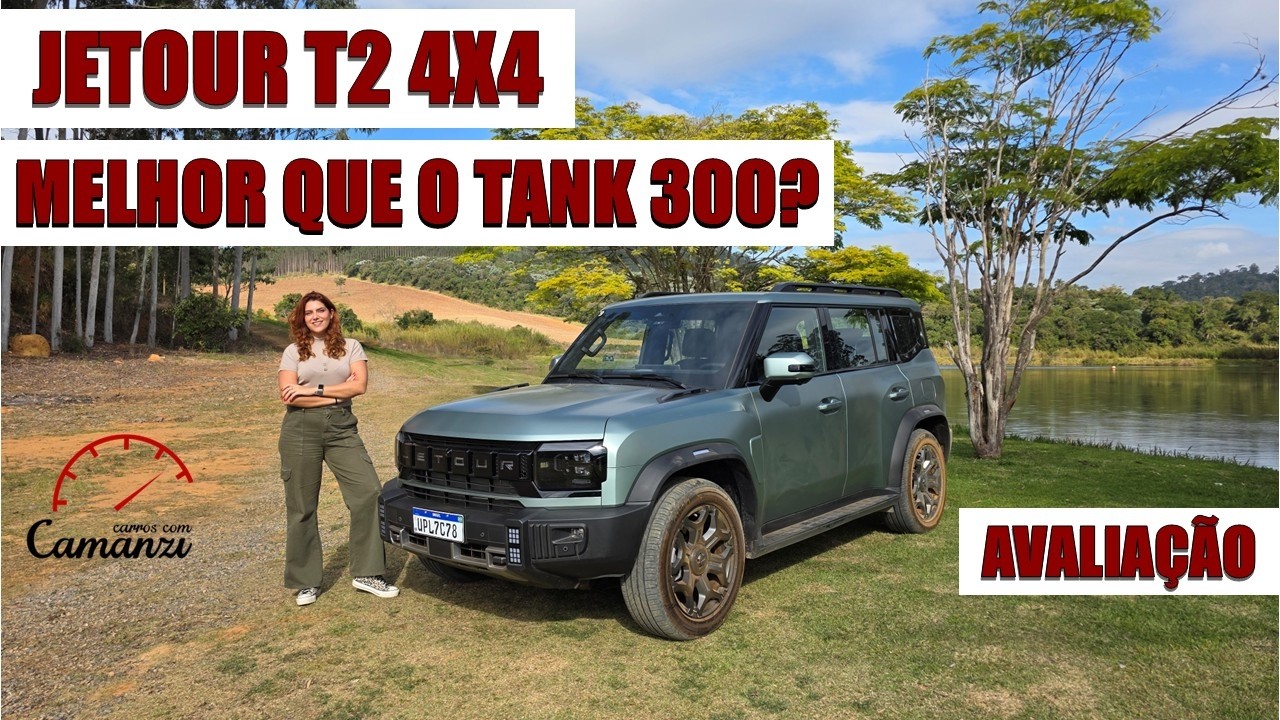 JETOUR T2 4X4: Testamos o Rival do Tank 300! Vale a pena comprar?