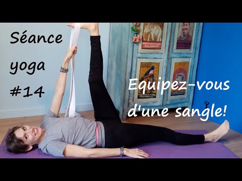 Séance yoga 14 : Pratique avec une sangle