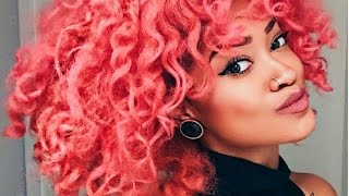 ❀ I'm Dying My Curly Hair Pink ❀
