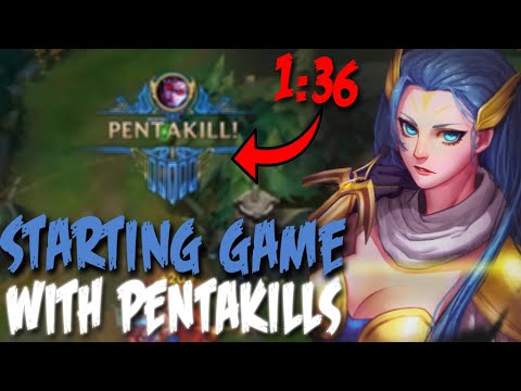 I GOT PENTAKILL IN THE FIRST MINUTE WITH MY VAYNE