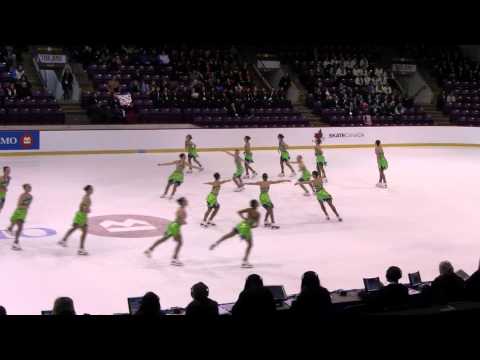 2011 Nova Novice Free Program 2 Nationals Synchronized Skating