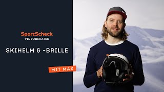 SportScheck Videoberater mit Skiexperte Max Pohl | Skihelm und -brille