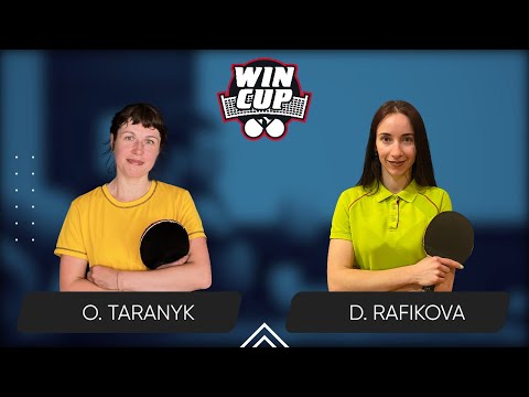 17:00 Olena Taranyk - Diana Rafikova West 3 WIN CUP 23.01.2024 | TABLE TENNIS WINCUP