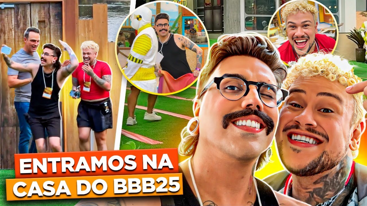 VLOG - ENTRAMOS NO BBB25!!! | Diva Depressão