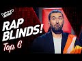 Most INSANE RAP and Hip Hop Blind Auditions on The Voice! | TOP 6