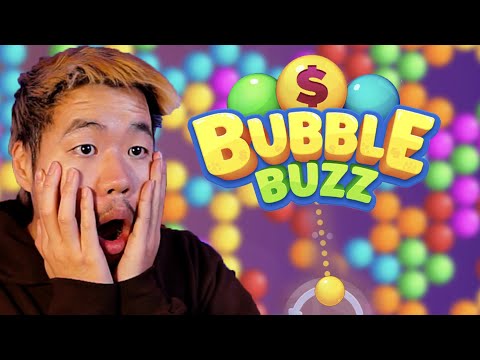 Popping Bubbles to WIN SOME MONEY - Bubble Buzz - YouTube