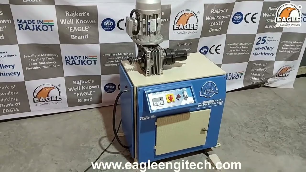 Eagle Hollow Chain Link Machine | Jewellery Hollow Chain Making Machine ll Chain Making Machine
