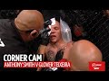 "My teeth are falling out!" Corner Cam: What Smith and Teixeira's coaches said in between rounds