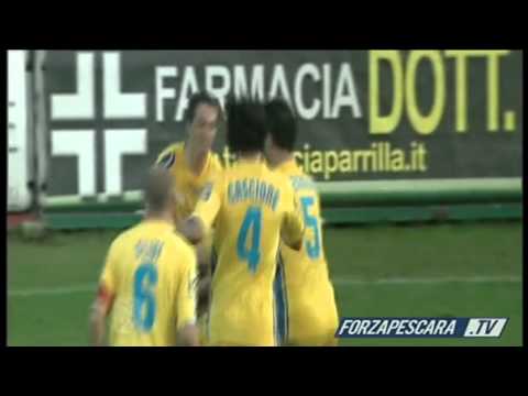Pescara, Serie Bwin 2010/2011: i gol del girone d'andata