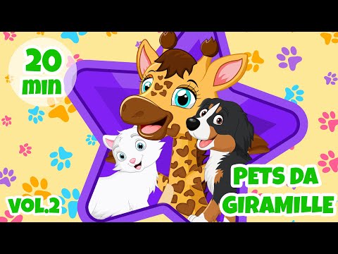 Pets da Giramille Vol.2 - 20 min | Desenho Animado Musical
