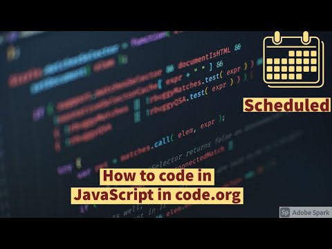 How To Write Code Java Script On Code Org
