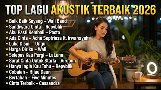 Download lagu AKUSTIK CAFE TERPOPULER 2026 🎶 Playlist Lagu Santai Indonesia Paling Enak Didengar mp3